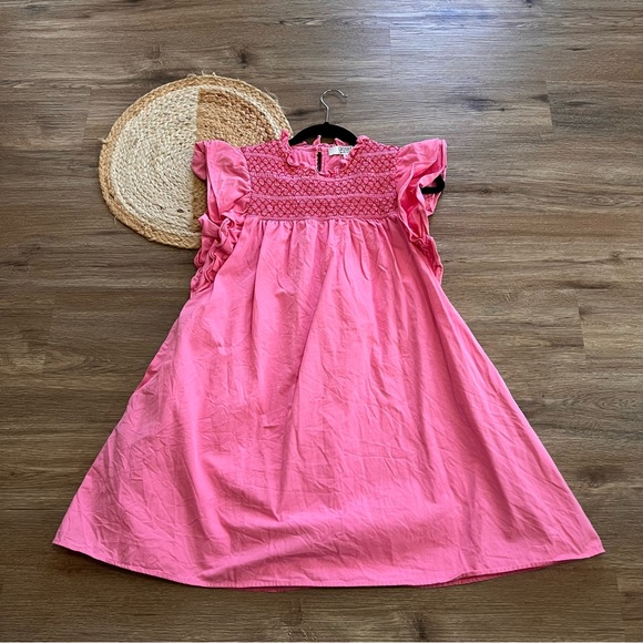 CROSBY BY MOLLIE BURCH Quinn Bonbon Pink Mini Dress